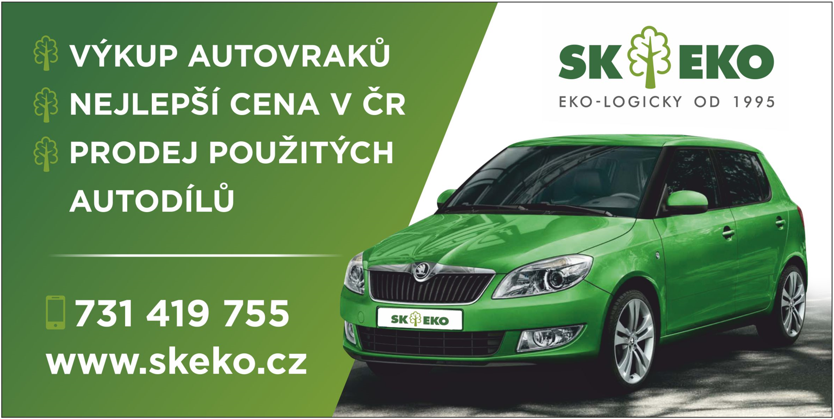 Banner autovraky